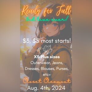 🍁 Unlisted Items Fall Show 8.4.24 🍁